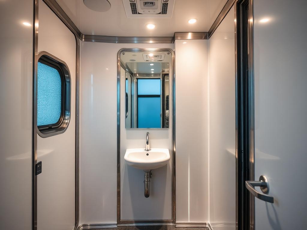 Luxury Restroom Trailers in Sheboygan Falls, WI